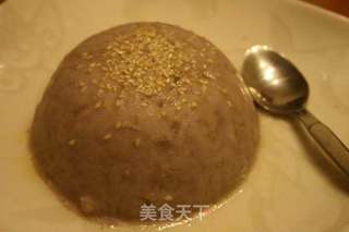 白芝麻奶香甜芋泥的做法步骤:9