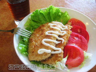 美式乡村鸡排的做法步骤:12