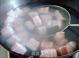 红烧肉的做法步骤:4