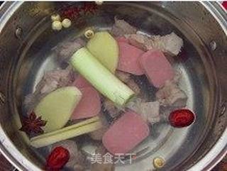 私房养生排骨汤的做法步骤:4