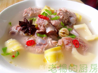 私房养生排骨汤的做法步骤:7