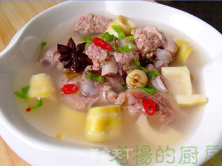 私房养生排骨汤的做法步骤:9