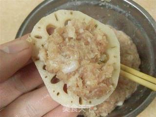 香酥莲藕盒的做法步骤:3