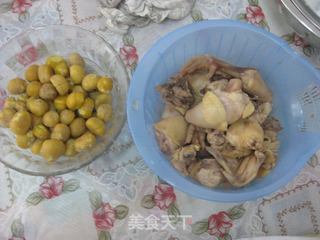 栗子鸡的做法步骤:4
