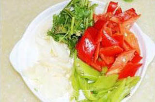 温拌海虹肉的做法步骤:7