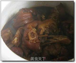玫瑰猪蹄的做法步骤:6