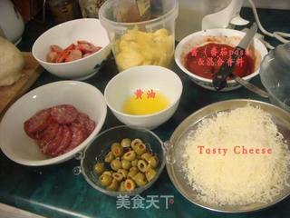 披萨的做法步骤:7