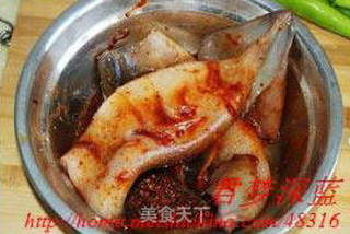 烤蔬菜鱿鱼的做法步骤:6