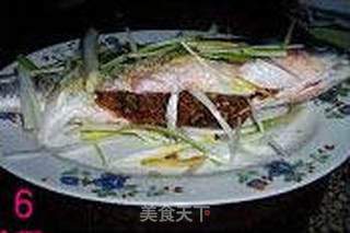 清蒸草鱼的做法步骤:6