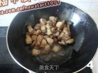 肉勾鸡的做法步骤:4