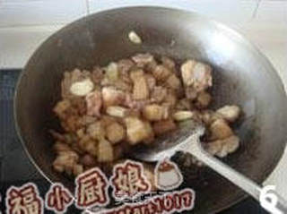 肉勾鸡的做法步骤:6