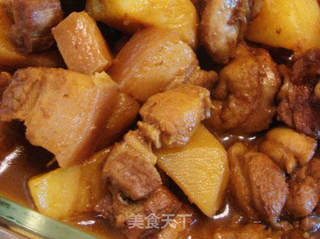 肉勾鸡的做法步骤:9