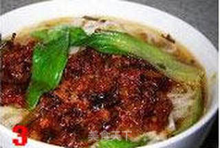 肉末雪菜臊子面的做法步骤:14