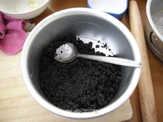 巧克力乳酪蛋糕的做法步骤：5