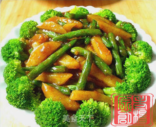 土豆焖豆角的做法步骤:9