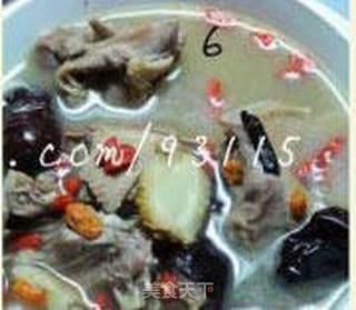 花旗参煲水鸭的做法步骤:6