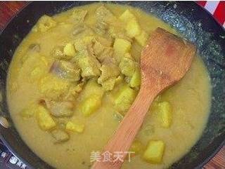咖喱牛腩的做法步骤:8