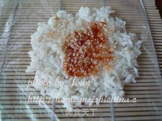 迷你海苔小饭团的做法步骤:2