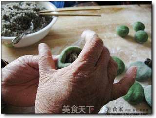 清明馃的做法步骤:18
