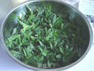粉蒸扫帚菜的做法步骤:2