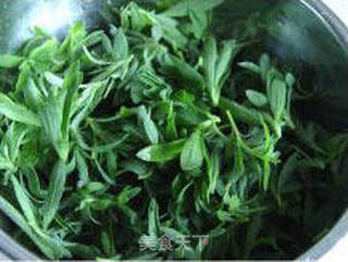 粉蒸扫帚菜的做法步骤:3