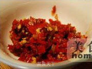 剁椒肉末煮魔芋的做法步骤:2