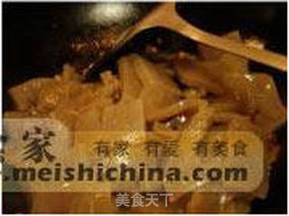 剁椒肉末煮魔芋的做法步骤:6