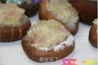 香菇酿虾球的做法步骤:5