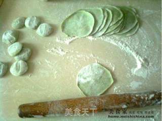 艾叶翡翠饺子的做法步骤:14