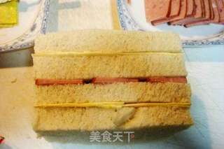 起酥三明治的做法步骤:16