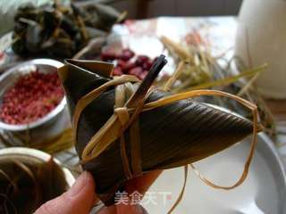 枣豆糯米粽的做法步骤：6