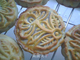 广式素心月饼的做法步骤:12
