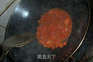 欣式番茄炒饭的做法步骤:4