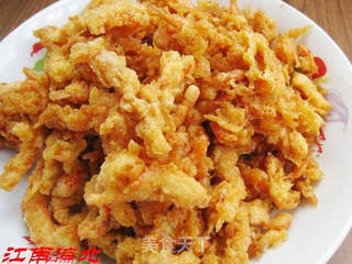 酥炸小虾米的做法步骤:9