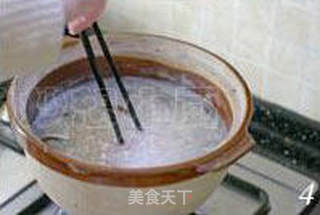 香菇鸡丝粥的做法步骤:4