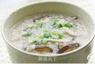 香菇鸡丝粥的做法步骤:6
