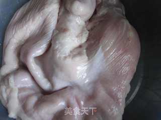 白切猪肚的做法步骤：1