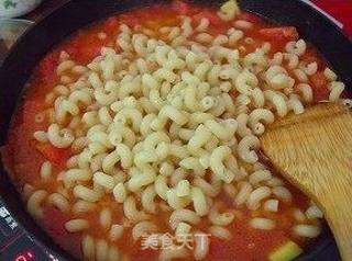 番茄鸡蛋焖面的做法步骤:6