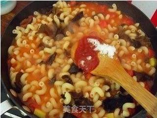 番茄鸡蛋焖面的做法步骤:7