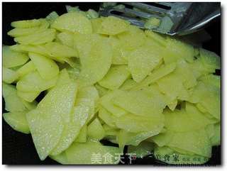 干煸土豆片的做法步骤:4