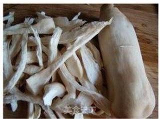 腊味杏鲍菇的做法步骤：1