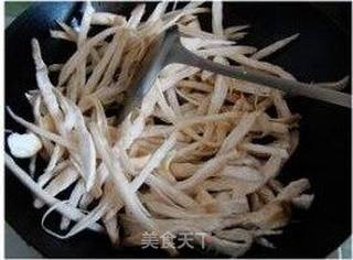 腊味杏鲍菇的做法步骤：3