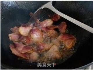 腊味杏鲍菇的做法步骤：4