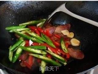 腊味杏鲍菇的做法步骤：5