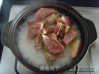 腊鸭腿煲仔饭的做法步骤:5