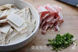 红烧千页豆腐的做法步骤:2
