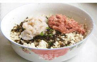 豆腐狮子头的做法步骤:7