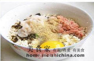 豆腐狮子头的做法步骤:8