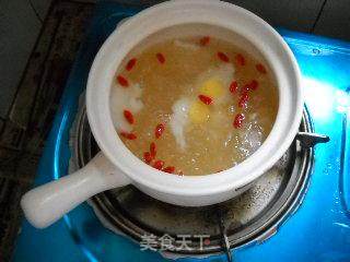 冰糖银耳鸽蛋羹的做法步骤:7