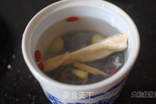 榴莲乌鸡炖盅的做法步骤:4